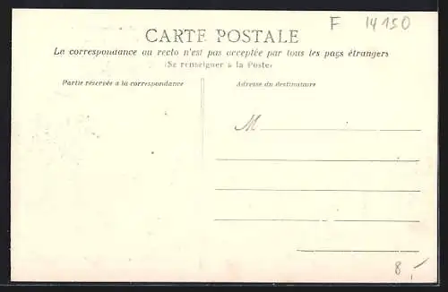 AK Ouistreham, Entrée du Canal, Leuchtturm und Dampfer