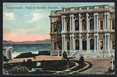 AK Constantinople, Palais de beylerbey Bosphore
