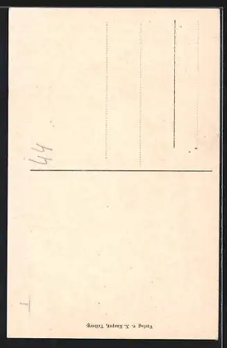 AK Hornberg / Schwarzwald, Ortsansicht an der Gutach