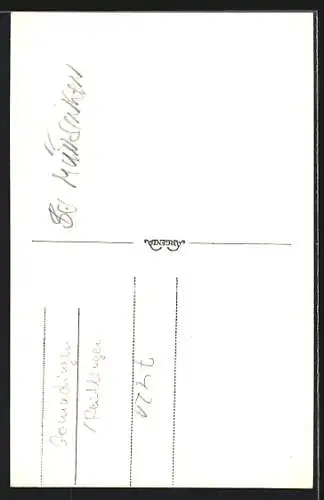 AK Dapfen, Perspektive aus der Vogelschau zur Kirche