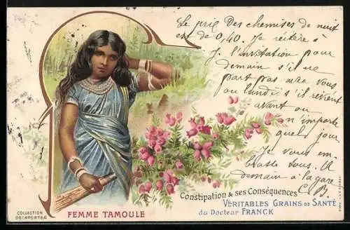 AK Indien, Femme Tamoule