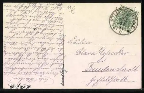 AK Junge Dackel spielen mit Weidenkorb