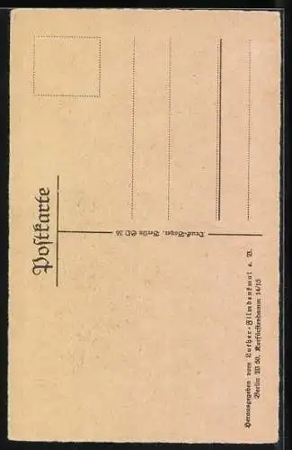 AK Martin Luthers Thesenanschlag zu Wittenberg