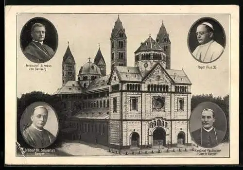 AK Speyer Eucharistischer Diözesan-Kongress 1925
