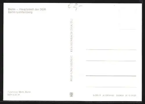 AK Berlin-Lichtenberg, Neubauten