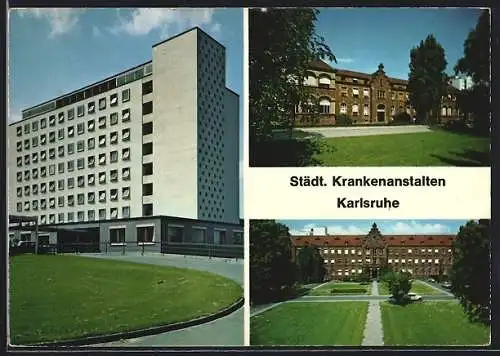 AK Karlsruhe, Städtische Krankenanstalten