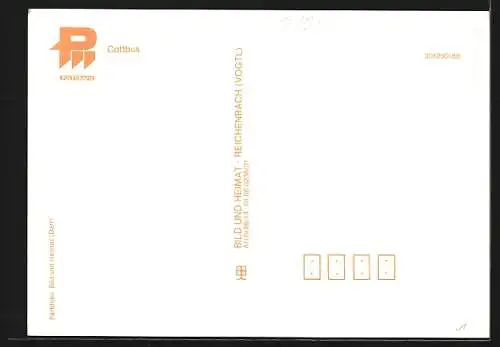 AK Cottbus, Cafe am Stadttor und Kirche