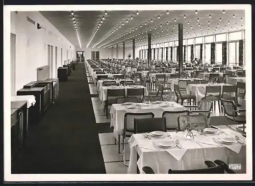 AK Bonn, Bundeshaus-Restaurant, Innenansicht