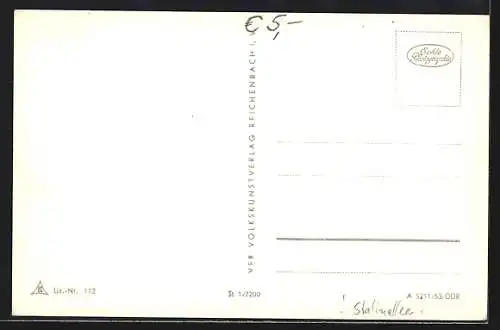 AK Berlin, Stalinallee, Blick auf Block C-Süd