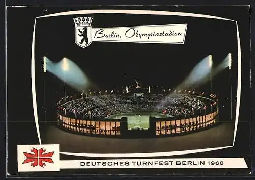 AK Berlin, Deutsches Turnfest 1968, Olympiastadion