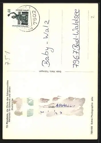 AK Pforzheim /Schwarzwald, Stadtkirche