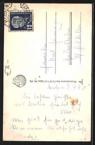 Leporello-AK Berlin-Treptow, Ehrenmal der Sowjetarmee