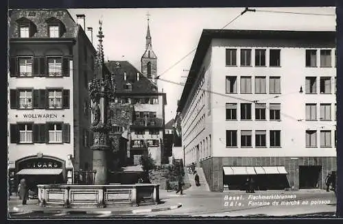 AK Basel, Fischmarktbrunnen