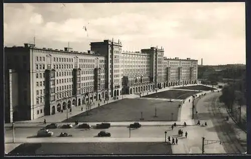 AK Leipzig, Ringbau mit Strassenpartie