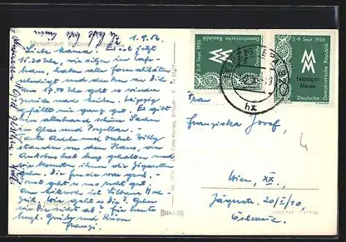 AK Leipzig, Ringbau mit Strassenpartie