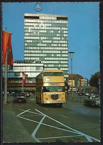 AK Berlin, Breitscheidplatz mit Blick auf das Europacenter