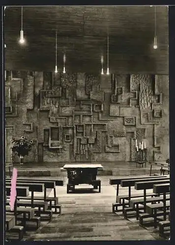 AK Kevelaer, Pronvinzialat der Klemensschwestern, Kapelle, Innenansicht