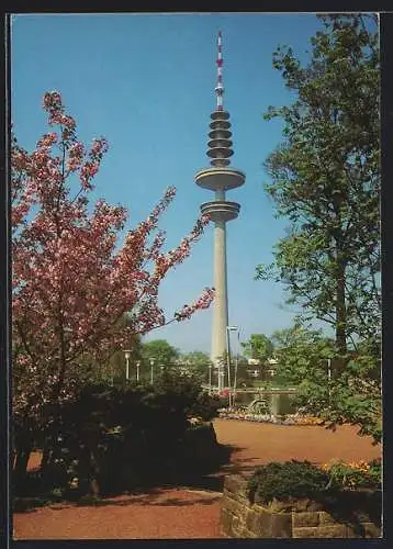 AK Hamburg, Selbstbedienungs-Restaurant auf dem Fernsehturm, Rotierendes Restaurant mit Weinrestaurant und Bar