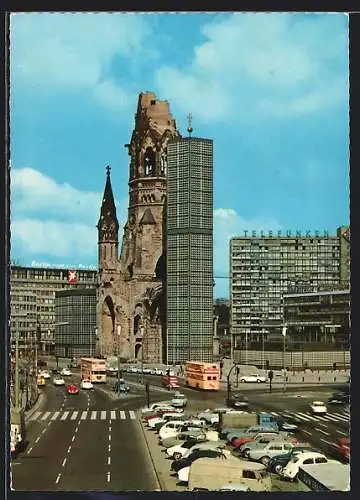 AK Berlin, Kaiser-Wilhelm-Gedächtniskirche