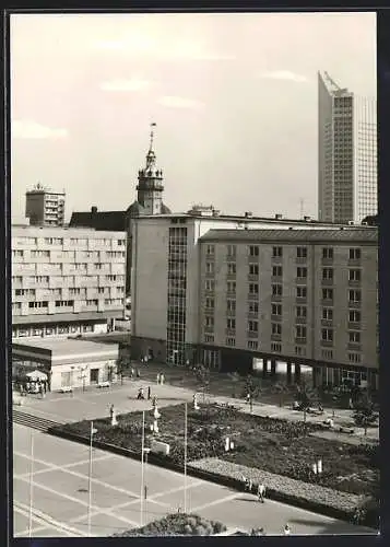 AK Leipzig, Blick auf den Sachsenplatz
