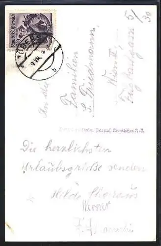 AK Zöbern /N.-Ö., Ortsansicht aus der Vogelschau