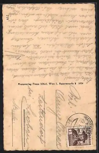 AK Waidhofen a. d. Ybbs, Teilansicht aus der Vogelschau