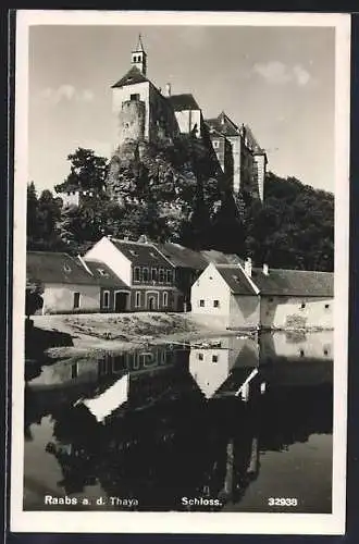AK Raabs a. d. Thaya, Schloss im Sonnenschein