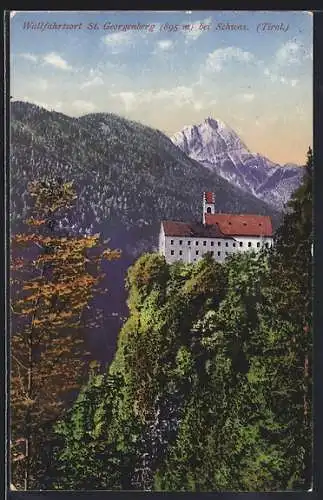 AK Stans /Tirol, Stift St. Georgenberg bei Schwaz