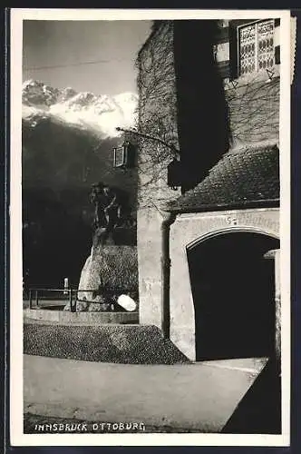 AK Innsbruck, Ottoburg, Denkmal 1809