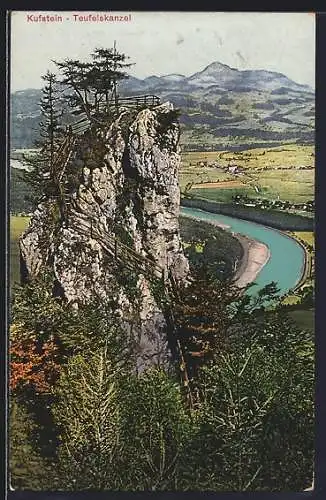 AK Kufstein, Weg zur Teufelskanzel