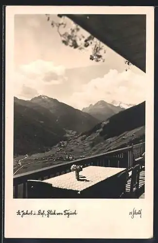 AK St. Jakob i. Def., Blick von Tegisch