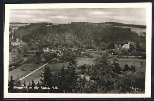 AK Raabs an der Thaya, Eibenstein an der Thaya aus der Vogelschau