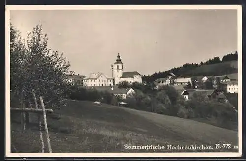 AK Hochneukirchen, Blick auf den Ort