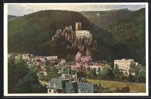 AK Baden /Donau, Helenental und Rauhenstein