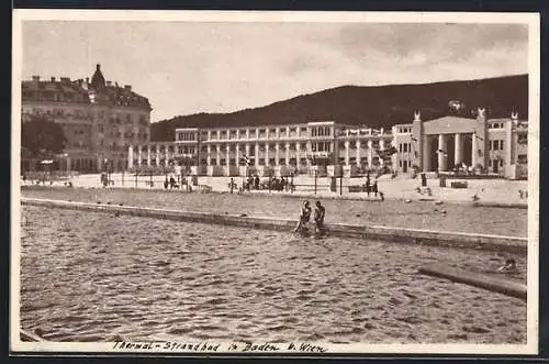 AK Baden, Gäste mit Thermal-Strandbad
