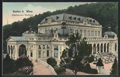 AK Baden b. Wien, Städtisches Kurhaus