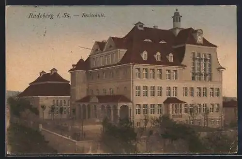 AK Radeberg, Blick auf die Realschule