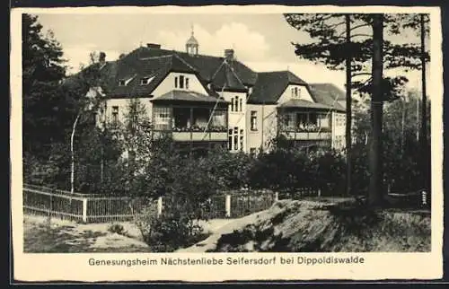 AK Seifersdorf / Dippoldiswalde, Genesungsheim Nächstenliebe