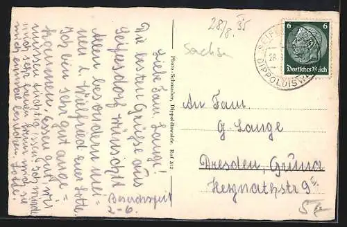 AK Seifersdorf / Dippoldiswalde, Genesungsheim Nächstenliebe