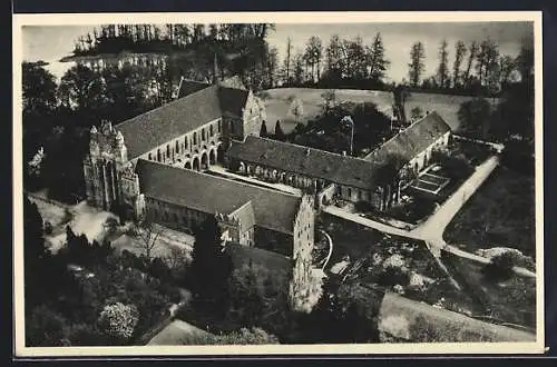 AK Chorin, Kloster Chorin vom Flugzeug aus