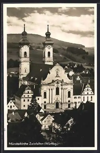 AK Zwiefalten / Württ., Münsterkirche