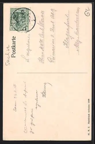 AK Zittau, Blick zum Krematorium