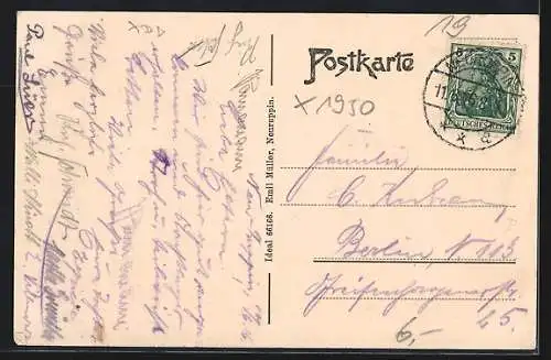 AK Neuruppin, Kunsterspring, Uferpartie