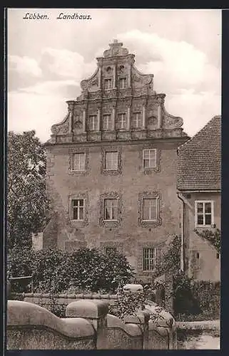AK Lübben, Teilansicht vom Landhaus