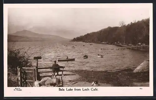 AK Bala Lake, View from Loch Café