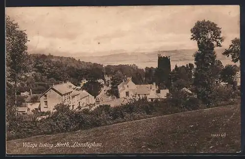 AK Llanstephan, Village looking North