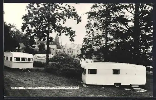 AK Church Stoke, Mellington Hall and Caravan Park