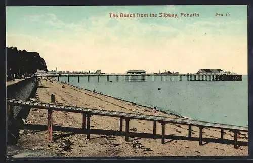 AK Penarth, The Beach from the Slipway