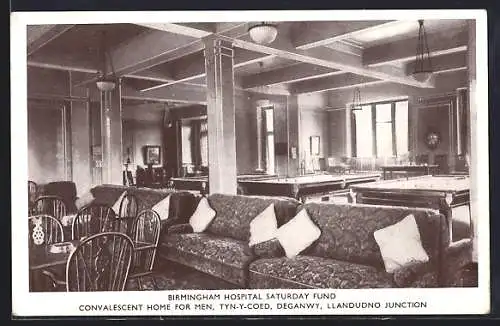 AK Deganwy, Convalescent Home for Men, Tyn-y-Coed, Llandudno Junction