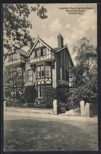 AK Colwyn Bay, Larkfield Boarding Residence, Woodland Road